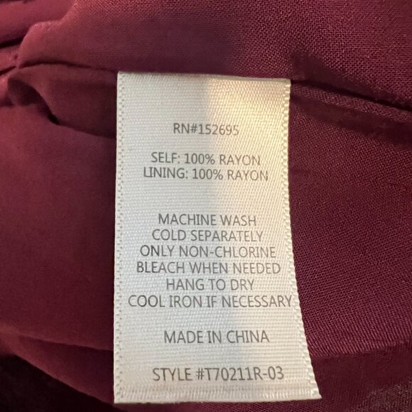 Q&A Capricia Clip Dot Top - Sz XXL (NWT) - Picture 6 of 6